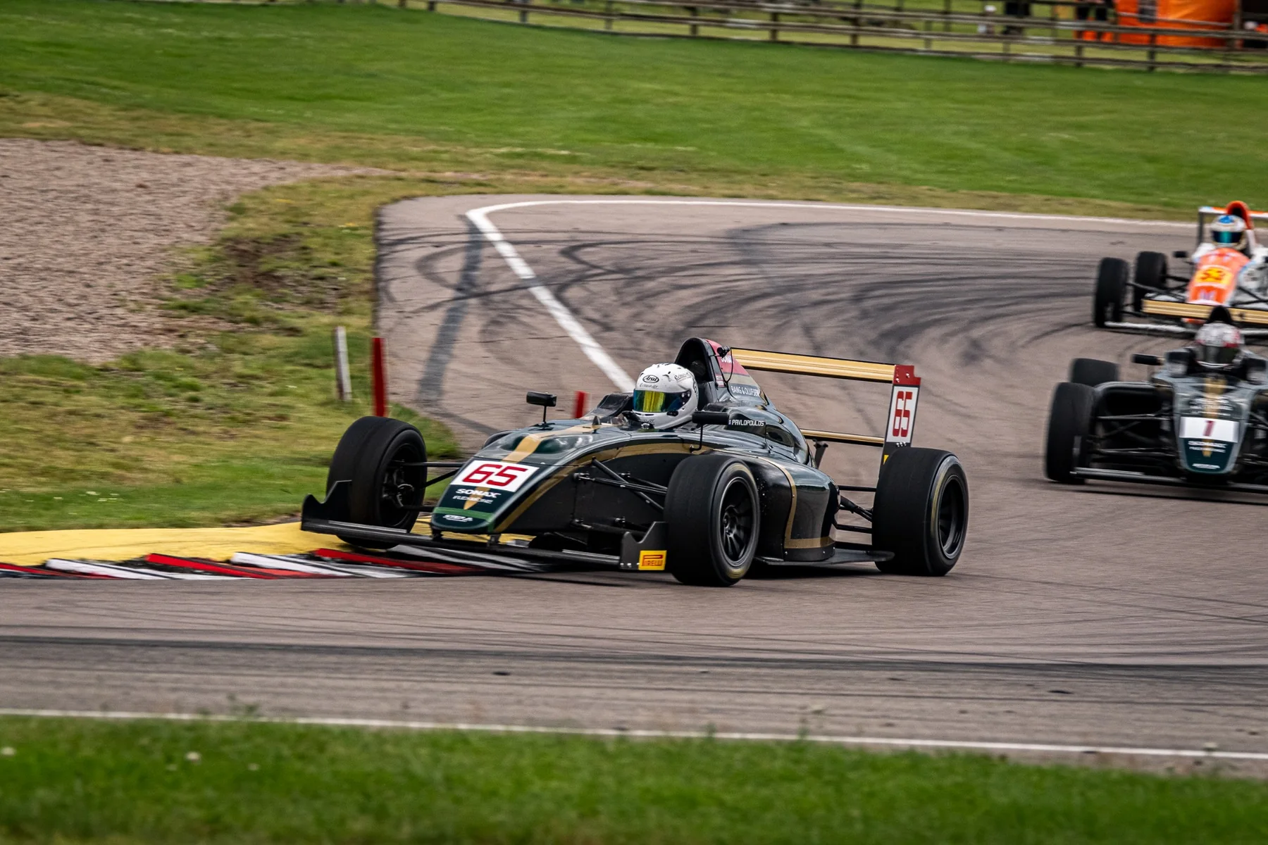 George Sebastian GS-65 Pavlopoulos leading in international Formula 4 competition